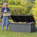 Garden Storage Box 'Darwin' in Grey 380 L - Little and Giant Explorers Keter