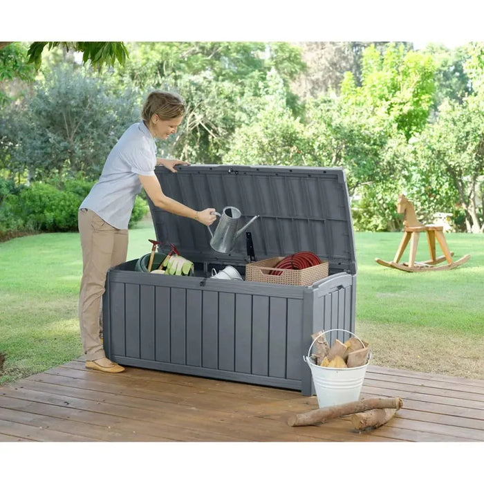 Garden Storage Box 'Glenwood' 390 L - Little and Giant Explorers Keter