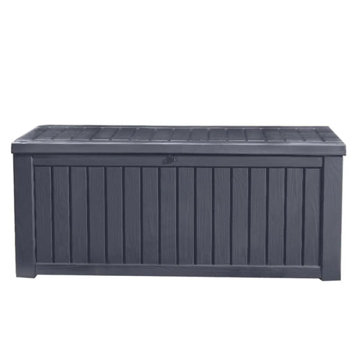 Garden Storage Box 'Rockwood' in Anthracite 570 L - Little and Giant Explorers Keter