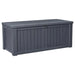 Garden Storage Box 'Rockwood' in Anthracite 570 L - Little and Giant Explorers Keter