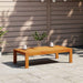 Garden Table in Solid Wood Acacia (100 x 50 x 27cm) - Little and Giant Explorers vidaXL