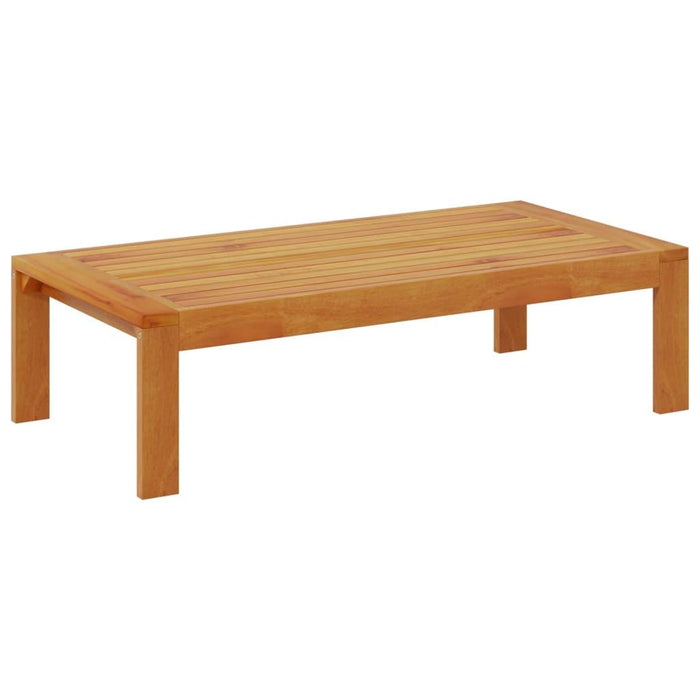 Garden Table in Solid Wood Acacia (100 x 50 x 27cm) - Little and Giant Explorers vidaXL