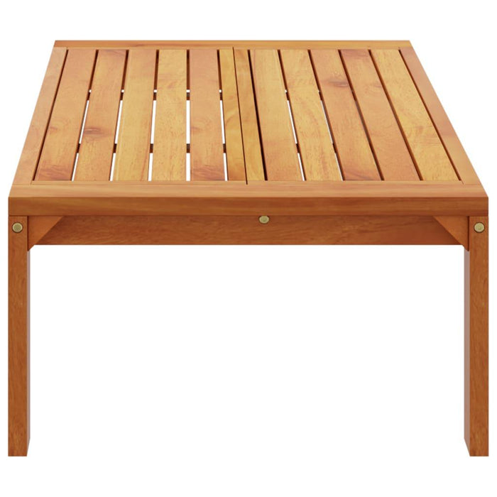 Garden Table in Solid Wood Acacia (100 x 50 x 27cm) - Little and Giant Explorers vidaXL