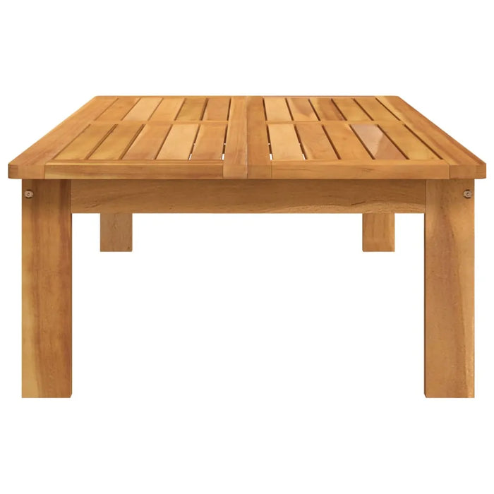 Garden Table 100x60x30 cm Solid Wood Acacia - Little and Giant Explorers vidaXL