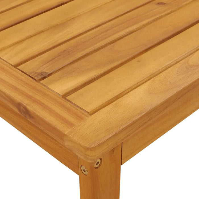 Garden Table 100x60x30 cm Solid Wood Acacia - Little and Giant Explorers vidaXL