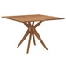 Garden Table Square in Solid Wood Acacia (110 x 110 x 75cm) - Little and Giant Explorers vidaXL