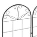 Garden Trellis Panels – Pack of 2 | 180 x 50cm - Decorative Steel Frame OUTSUNNY - Little and Giant Explorers Outsunny