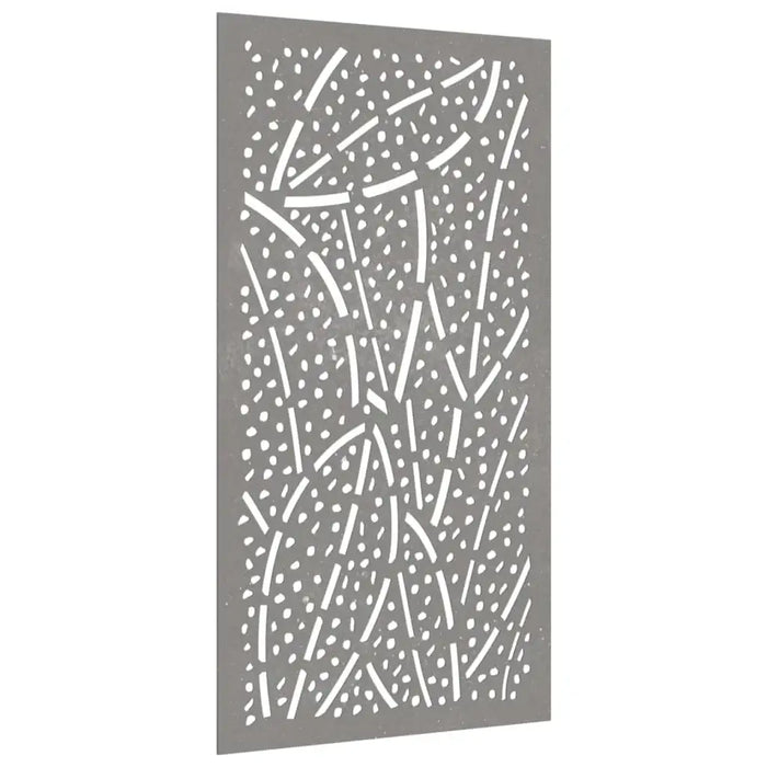 Garden Wall Decoration - 105cm Corten Steel | Leaves Pattern - Outdoor Art VIDAXL - Little and Giant Explorers vidaXL