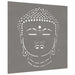 Garden Wall Decoration – 55cm Corten Steel | Buddha Head Pattern - Outdoor Art VIDAXL - Little and Giant Explorers vidaXL