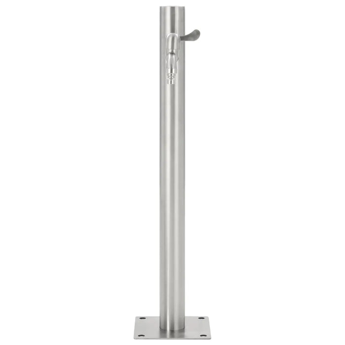 Garden Water Column in Stainless Steel 65cm - Little and Giant Explorers vidaXL