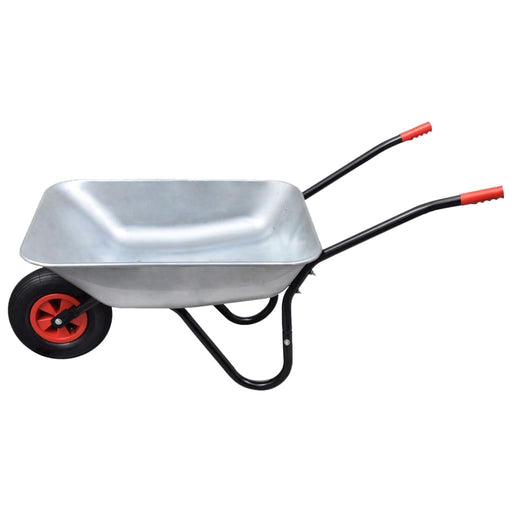 Gardening Tool Wheelbarrow | Single Wheel 80 L - Little and Giant Explorers vidaXL