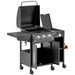Gas BBQ with Side Burner – 5 Burners | Spacious Cooking Area with Warming Rack OUTSUNNY - Little and Giant Explorers Outsunny