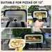 Outdoor Tabletop Gas Pizza Oven with 12" Stone and Peel - Little and Giant Explorers Outsunny