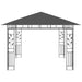 Gazebo with Mosquito Net in Anthracite (3 x 3 x 2.73m) 180 g/m² - Little and Giant Explorers vidaXL