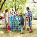 Giant Connect 4 with 42 Jumbo Rings and Sliders in Blue and Orange - Little and Giant Explorers Costway