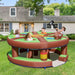 Giant Inflatable Whack-a-Mole Game with Blower - Little and Giant Explorers Costway