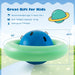 Giant Dome Rocker Bouncer | Spaceship Design with 6 Easy-Grip Handles (Blue/Green Edition) - Little and Giant Explorers Costway