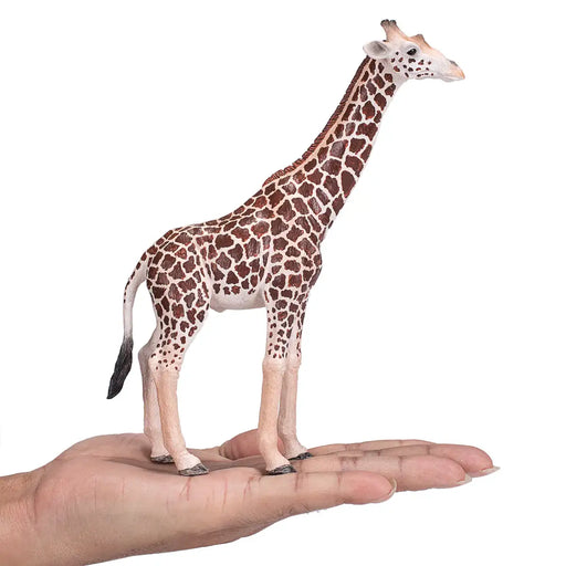 Giraffe Male Toy - Realistic African Wildlife Figure | Educational Wildlife Model MOJO FUN - Little and Giant Explorers Mojo Fun
