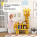 Kids Bookshelf Giraffe Shape | Storage and Organisation with Child-Friendly Design - Little and Giant Explorers Costway