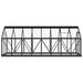 Glass Greenhouse – 155x395.5x191cm | Anthracite Aluminium and Steel Frame with 3mm Glass Panels VIDAXL - Little and Giant Explorers vidaXL