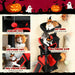Gothic Cat Tree – Multi-Level Halloween Cat Tower | Coffin Bed and Hammock PAWHUT - Little and Giant Explorers PawHut