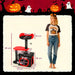 Gothic Cat Tree – Multi-Level Halloween-Themed | Scratching Posts and Hanging Toy PAWHUT - Little and Giant Explorers PawHut