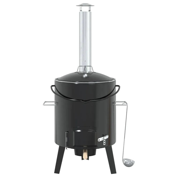 Goulash Cannon with Chimney and Lid - Little and Giant Explorers vidaXL