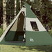 Green Taffeta Camping Tent (7 persons) - Little and Giant Explorers vidaXL