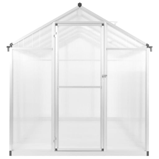 Greenhouse Aluminium 15.6 m³ (421 x 190 x 195cm) - Little and Giant Explorers vidaXL