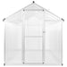 Greenhouse Aluminium 15.6 m³ (421 x 190 x 195cm) - Little and Giant Explorers vidaXL