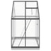 Greenhouse with Base Frame in Anthracite (169 x 114 x 202cm) - Little and Giant Explorers vidaXL