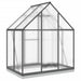 Greenhouse with Base Frame in Anthracite (169 x 114 x 202cm) - Little and Giant Explorers vidaXL