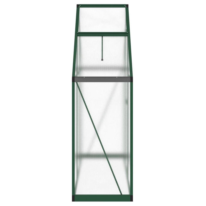 Greenhouse with Base Frame in Green (169 x 58 x 195cm) - Little and Giant Explorers vidaXL