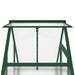 Greenhouse with Base Frame in Green (169 x 58 x 195cm) - Little and Giant Explorers vidaXL