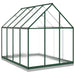 Greenhouse with Base Frame in Green (224 x 169 x 202cm) - Little and Giant Explorers vidaXL