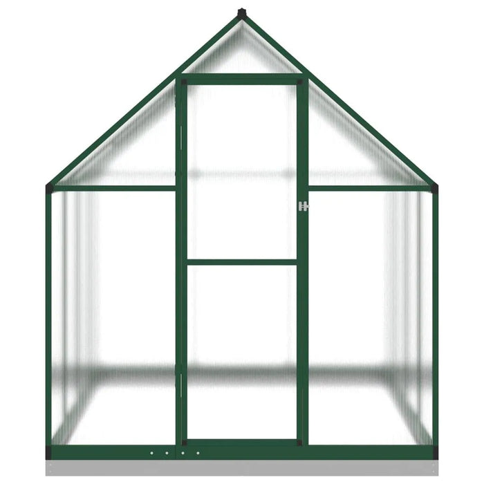 Greenhouse with Base Frame in Green (224 x 169 x 202cm) - Little and Giant Explorers vidaXL