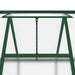 Greenhouse with Base Frame in Green (224 x 169 x 202cm) - Little and Giant Explorers vidaXL