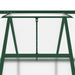 Greenhouse with Base Frame in Green (224 x 169 x 202cm) - Little and Giant Explorers vidaXL