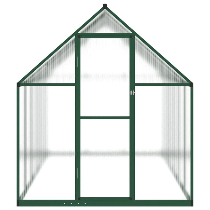 Greenhouse with Base Frame in Green (334 x 169 x 195cm) - Little and Giant Explorers vidaXL