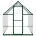 Greenhouse with Base Frame in Green (334 x 169 x 195cm) - Little and Giant Explorers vidaXL