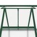 Greenhouse with Base Frame in Green (334 x 169 x 195cm) - Little and Giant Explorers vidaXL