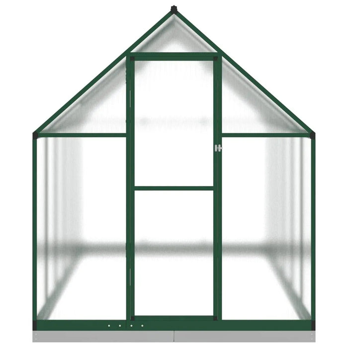 Greenhouse with Base Frame in Green (334 x 169 x 202cm) - Little and Giant Explorers vidaXL