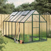 Greenhouse with Base Frame in Green (334 x 169 x 202cm) - Little and Giant Explorers vidaXL