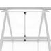 Greenhouse with Base Frame in Silver (224 x 169 x 202cm) - Little and Giant Explorers vidaXL