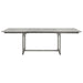 Grey Garden Dining Table in Solid Acacia Wood - Little and Giant Explorers vidaXL