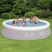 Grey Inflatable Swimming Pool – 450 x 122cm | 13,293L Capacity JILONG - Little and Giant Explorers Jilong