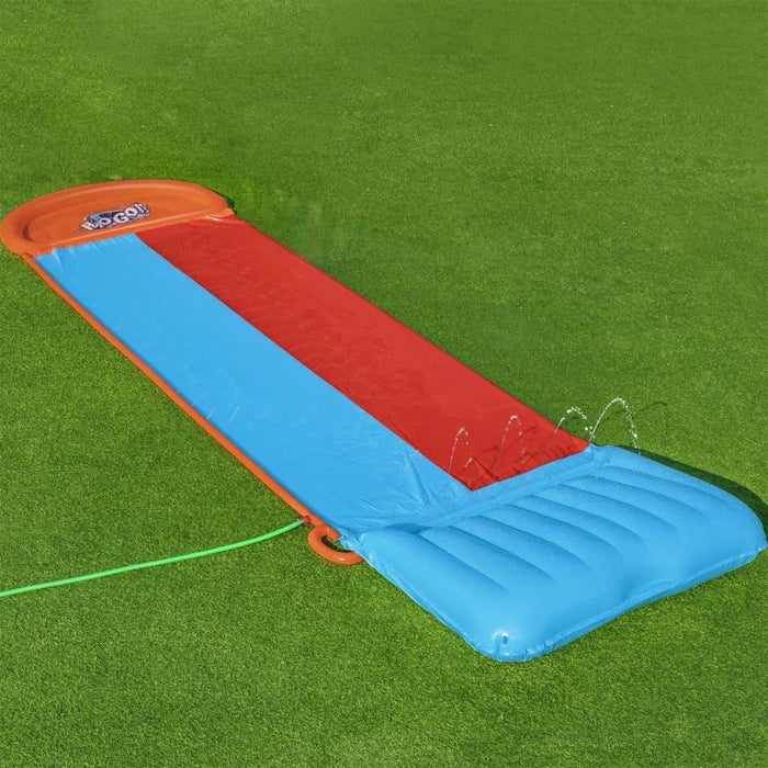 H2OGO Water Slide - Tsunami Splash Ramp - Double Slide - Little and Giant Explorers Bestway