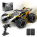 H3 1/18 High Speed RC Monster Truck - Dual Motors | 4WD 50+ KM/H with LED Headlights 4DRC - Little and Giant Explorers 4DRC