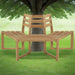 Half-Hexagonal Tree Bench Ø160cm in Solid Acacia Wood - Little and Giant Explorers vidaXL