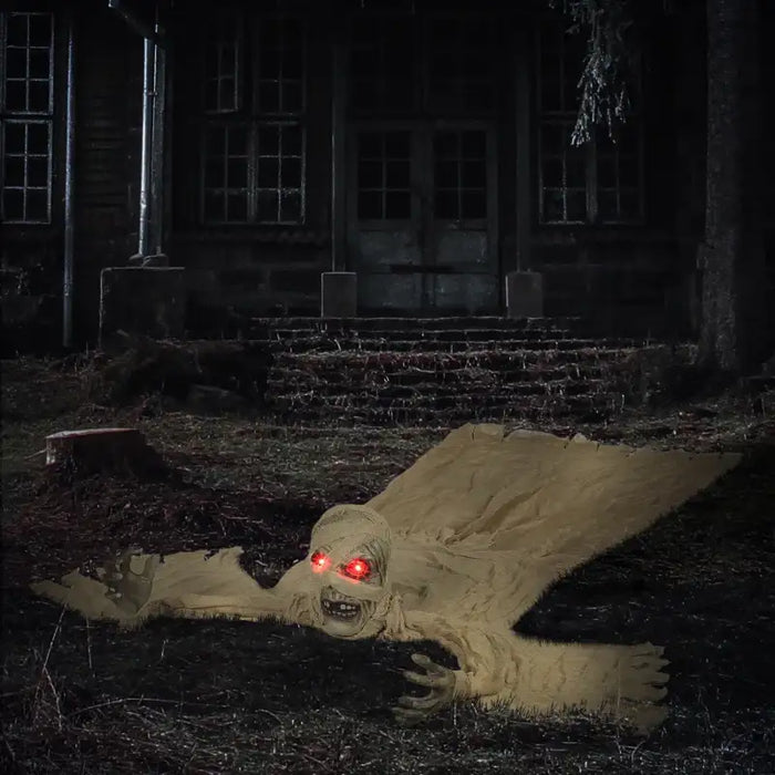 Halloween Crawling Mummy – Life-Size Animated Prop | Timed and Continuous Modes OUTSUNNY - Little and Giant Explorers Outsunny